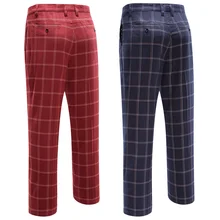 Брендовые поло Аутентичные спортивные Гольф клетчатые брюки для мужчин тонкие брюки легкий уход мужские брюки fanshion Красочные Брюки для гольфа