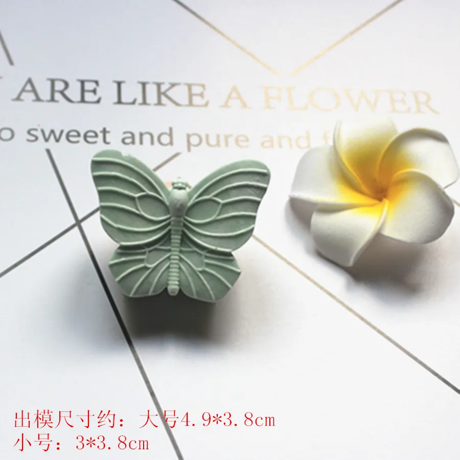 

Butterfly mould perfumed gypsum mould DIY soap mold silicone mould mousse mold