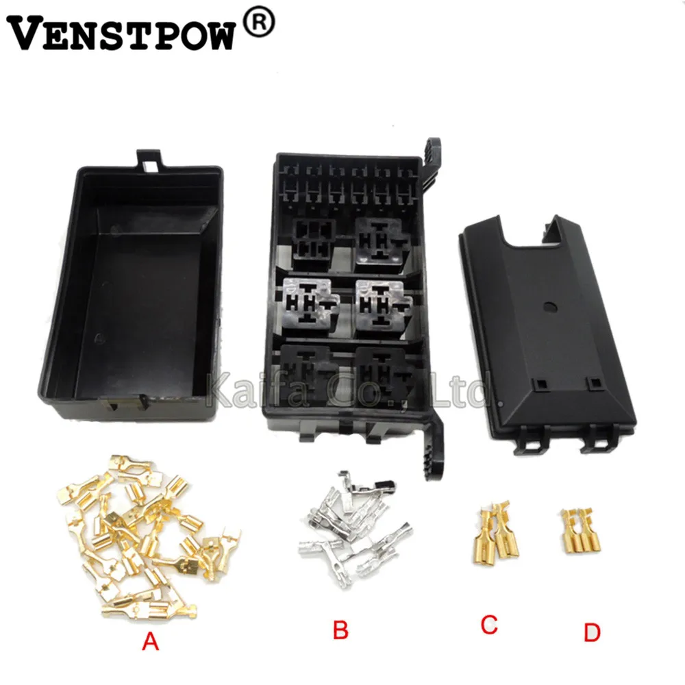 Держатель реле 5 road The nacelle страхование автомобиля авто предохранитель коробка 6 реле