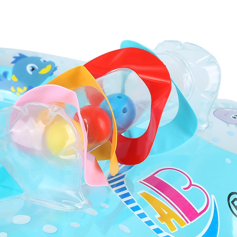 Outdoor Swimming Float Ring Baby Mother And Child Inflatable Swimming Ring Circle Double Seat Raft Swim Ring Aid Trainer Rings