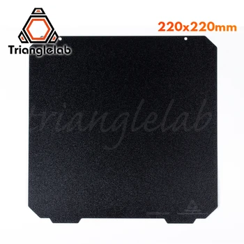 

Trianglelab 220 X 220 Double Sided Textured PEI Spring Steel Sheet Powder Coated PEI Build Plate For Anet A8 Robo R2 Wanhao Etc