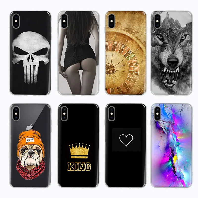 Мягкий силиконовый чехол для iPhone X XS Max XR 6 6S 7 8 Plus 5 5S 5SE SE задняя крышка Fundas |