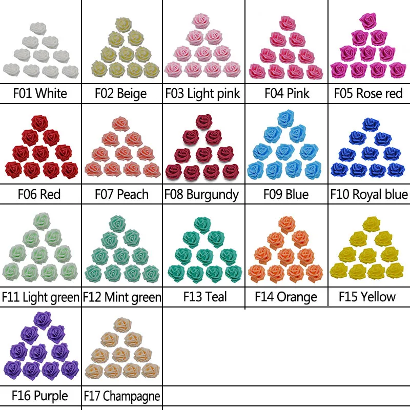10 шт. 8 см большой пены розы искусственные головки цветов для свадьбы украшения дома Mariage Flores Rosa Скрапбукинг ремесла поставки