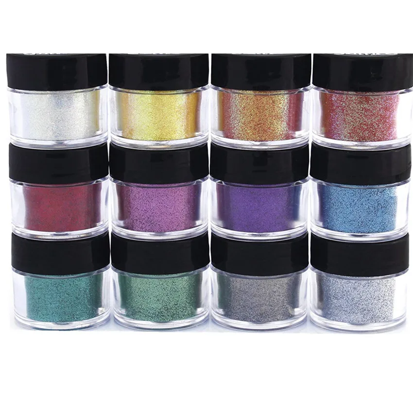 Buy 12 Piece Glitter Kit Great for Nail Art, Gels, Art