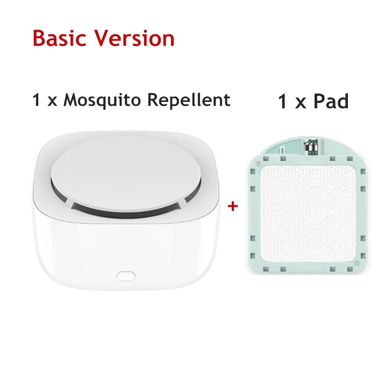 Xiaomi Mijia средство от комаров, не нагревающийся вентилятор, Отпугиватель насекомых для использования в помещении, сменный репеллент - Цвет: 1pcs Basic Version