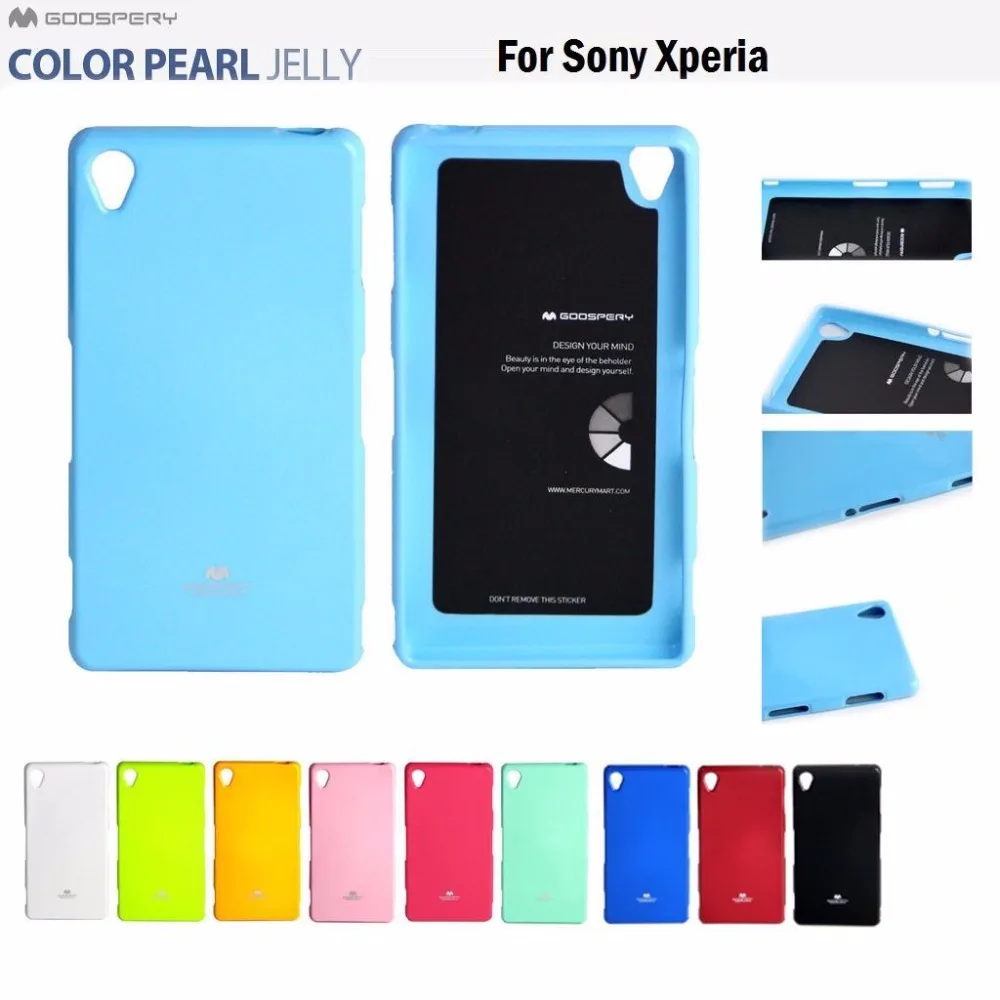 Mercury Goospery Jelly TPU мягкий чехол для Sony Xperia L2 XZ2 XA XA1 XA2 XA3 Ultra | Мобильные телефоны и