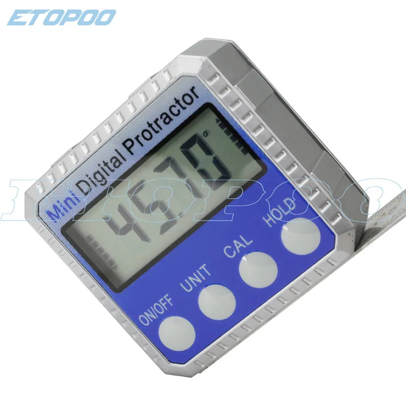 360degree Mini Digital Protractor Bevel Box Digital InClinometer Angle Finder Gauge Protractor Sensor