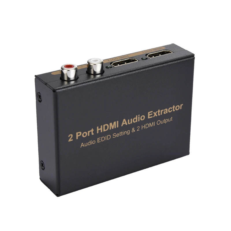 1x2 HDMI сплиттер со встроенным аудио экстрактором Оптический RCA L/R стерео выходы WIF66|