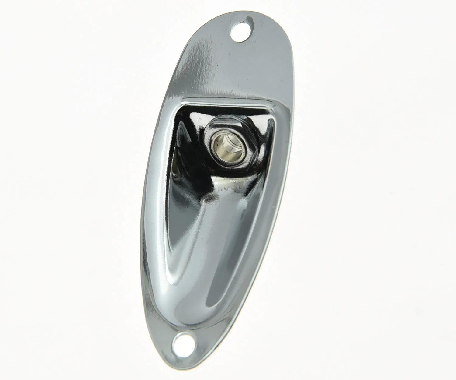 Electric Guitar Jack Plate ST Boat Jack Plate Chromein Guitar Parts