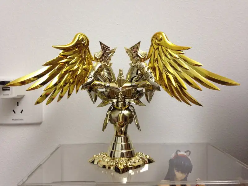 COMIC CLUB GreatToys великолепные игрушки EX soul of Gold sog gemini saga deluxe версия ST Seiya металлическая Броня фигурка