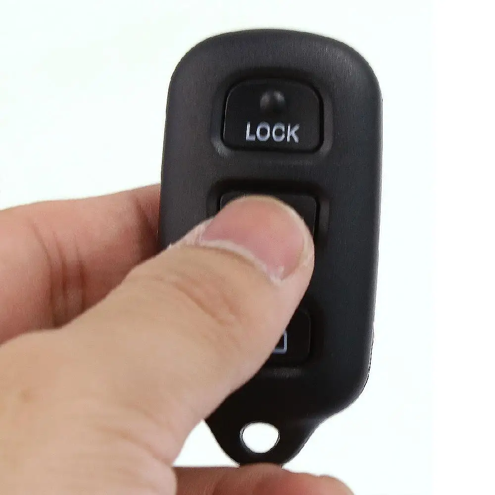 

Adeeing 2pcs Remote Key Fob 3 Button Key Replacement for Toyota 3-Button Car Key Fobs HYQ12BAN, HYQ12BBX, HYQ1512Y r30