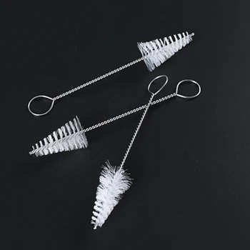 

5Pcs Spout Cleaner Nylon Tube Bottle Brush Kit Brass Stainless Steel Bristle Kitchen Baking Tool