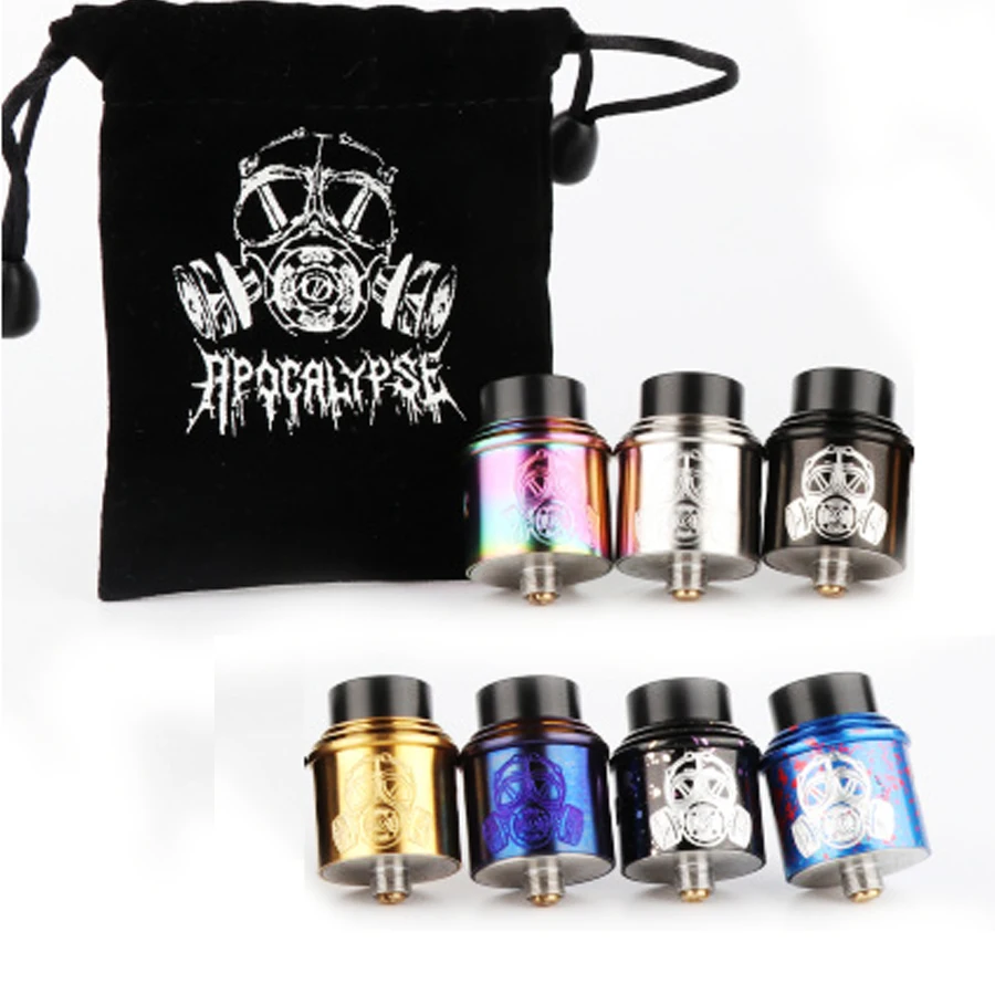 

Evafun Apocalypse GEN 2 RDA Atomizer Tank 24mm BF RDA for 510 Electronic Cigarette Mod Vape Pen Kit vs Goon V1.5 Kennedy 25 24