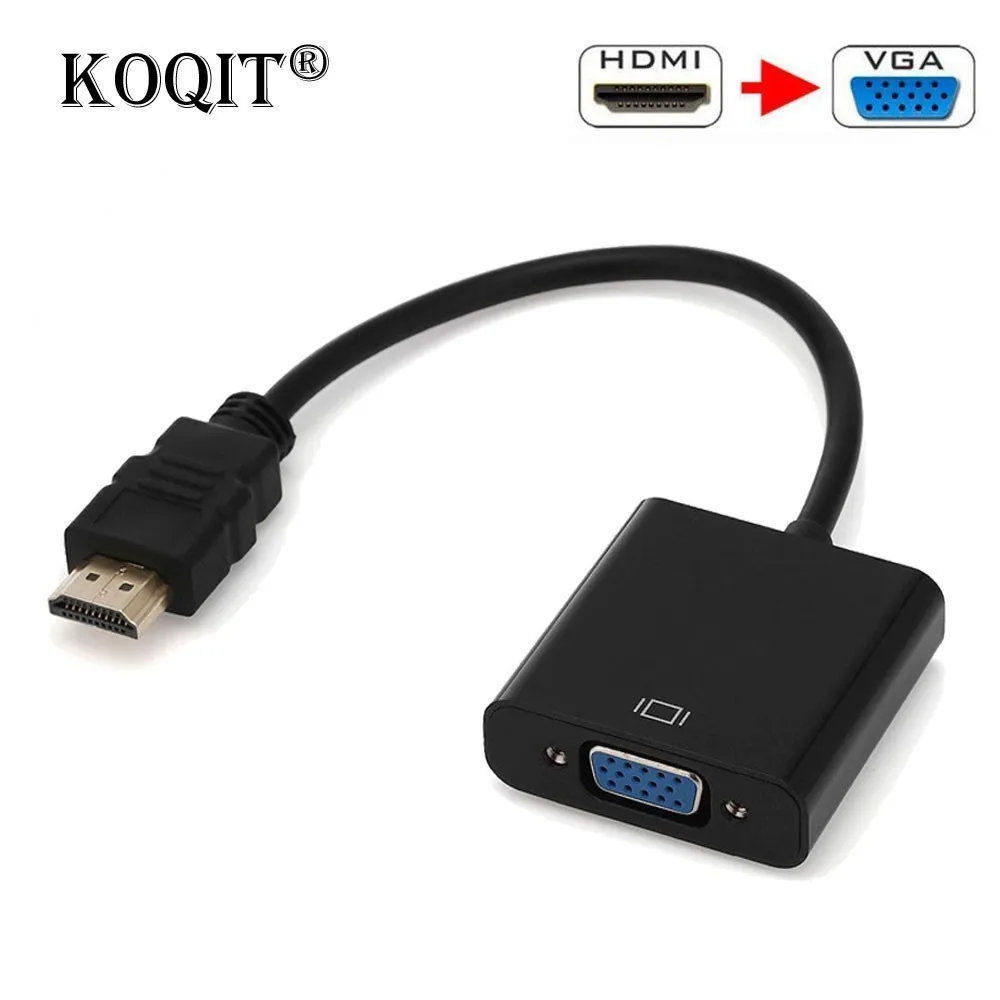 HDMI to VGA Digital to Analog Video Audio Cable dvb-t2 vga tv box Converter DVB T2 VGA Tuner to Monitor Television Adapter