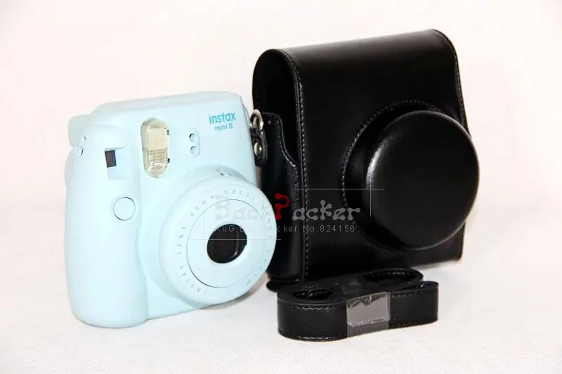 Ladieshow Camera Bag Estuche Transparente para c/ámara de PVC con Correa para el Hombro para Fujifilm Instax Mini 11//9//8