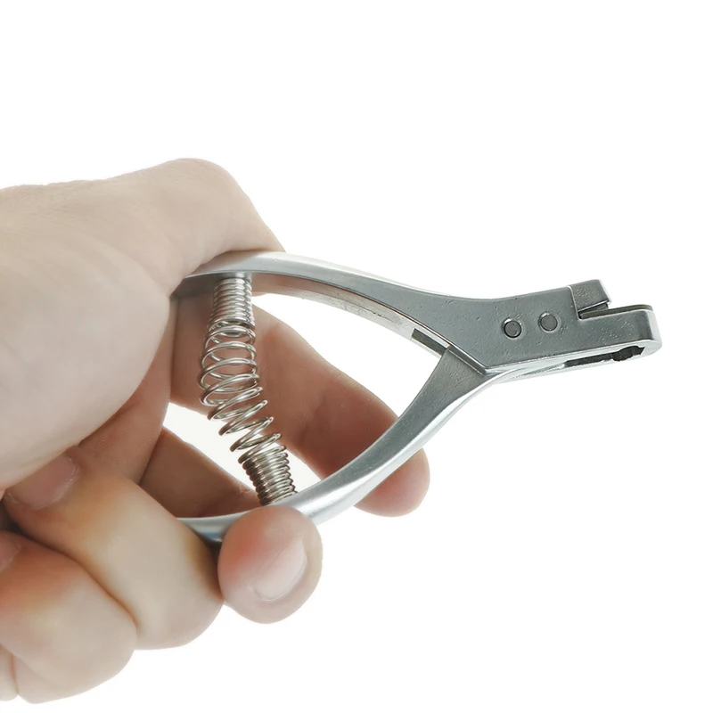 

Practical DIY Garment Pattern Notcher Pro Designer Tailors Steel Sewing Pliers Punch Maker Pattern Hole Notches Punch Tool