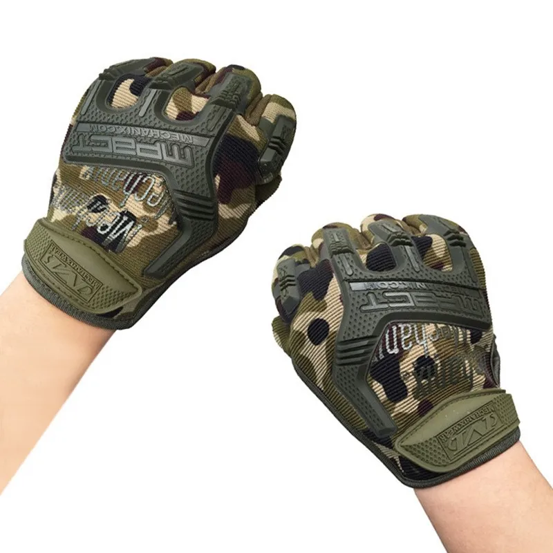 Fingerless Tactical Gloves Camouflage Military Mittens For Fitness Male