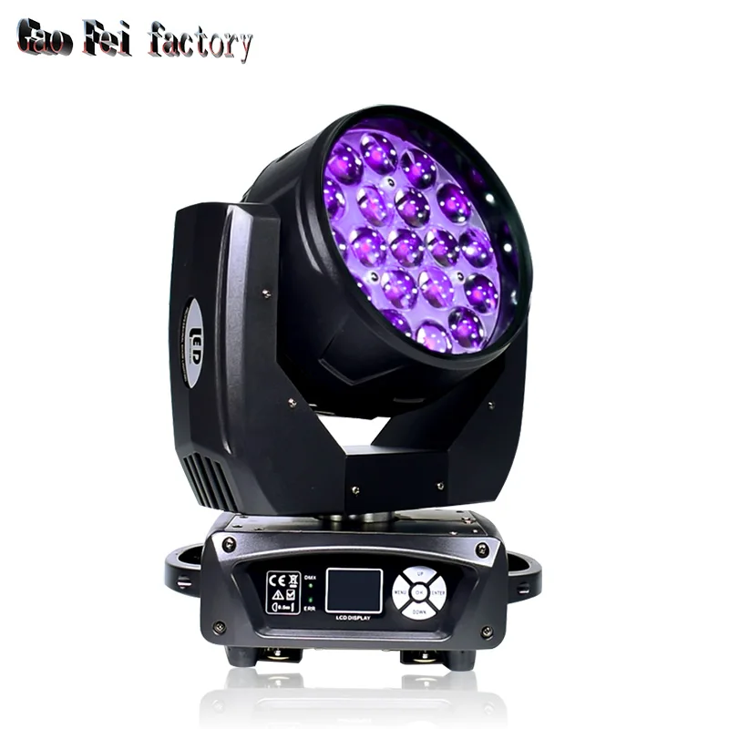  led wash zoom 19x15w rgbw moving head light zoom moving head new moving head wash light - 33005012790