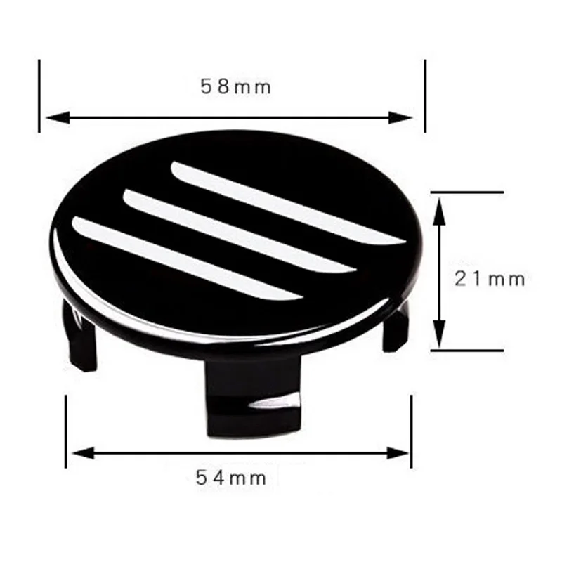 Наклейка наружная 4 шт. Колесо накладка ступицы колпачок стильная шина гайка покрытие украшение для Tesla модель 3 устойчивый к царапинам
