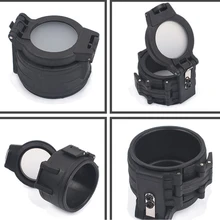 42 мм Диаметр страйкбол тактический фонарик ИК фильтр M961+ M910 Скаут Свет Аксессуары для фонарей FM14(1,6") WEX602-BK