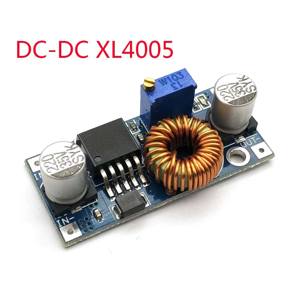 5A Max DC-DC XL4005 понижающий Регулируемый Модуль питания светодиодный модуль литиевого зарядного устройства