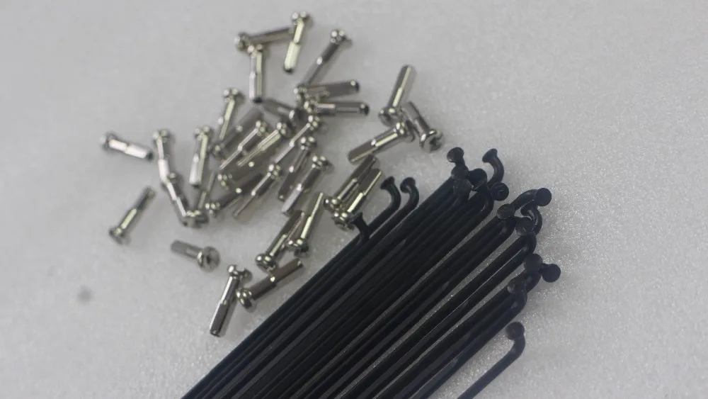 SPEEDSAFE PSR Aero 1423 J-bend J-Hook J-type J-curve Flat Bladed Aero spokes MTB road bicycle spoke Gauge 14 14G brass nipples