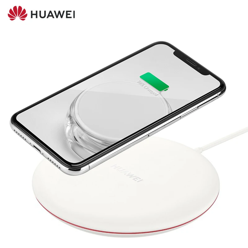 Huawei Беспроводное зарядное устройство 15 Вт CP60 Быстрая зарядка для huawei mate 20 Pro iPhone X samsung S9
