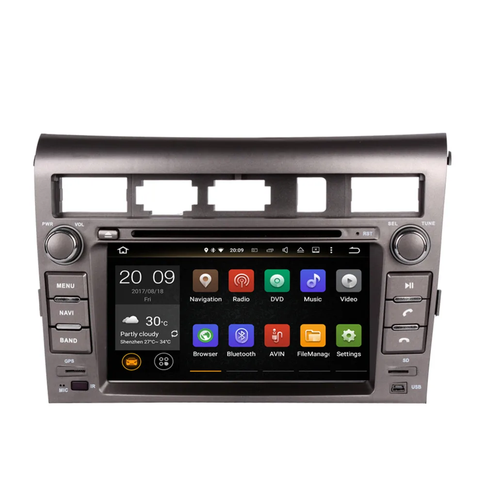 Sale 4GB RAM Android 8.0 Octa Core Car Radio Stereo GPS Navigation For Kia Opirus 2007- Multimedia Player Head Unit Bluetooth WIFI 3