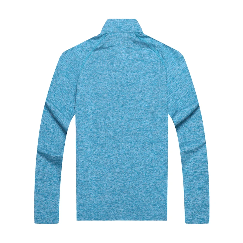 EAGEGOF 1/4 на молнии мужская рубашка для гольфа с длинными рукавами Мужская теннисная/Гольф тренировочная спортивная одежда Открытый Повседневный пуловер дышащая одежда