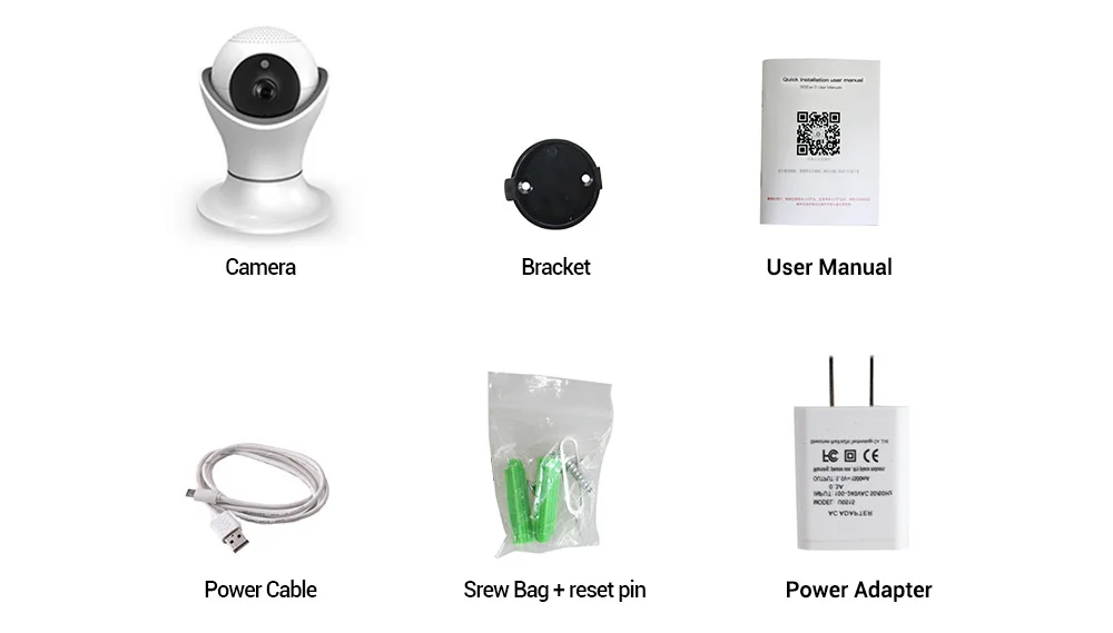 world cup wifi camera 1080P pack