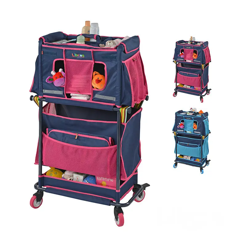 practical newborn baby care stroller big storage space mom's essential cart with universal wheel