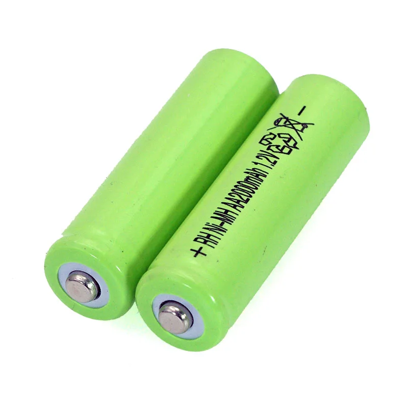 1,2 V AA Ni-MH аккумулятор 2000mAh 1,2 v аккумулятор высокой емкости камера/микрофон/мышь/игрушки батареи