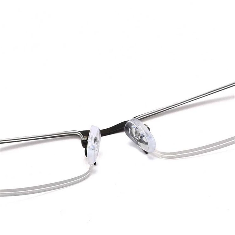 Женские Мужские очки для чтения с полуоправой, удобные металлические квадратные очки для дальнозоркости, лупа, очки+ 1,0+ 1,5+ 2,0 до+ 4,0