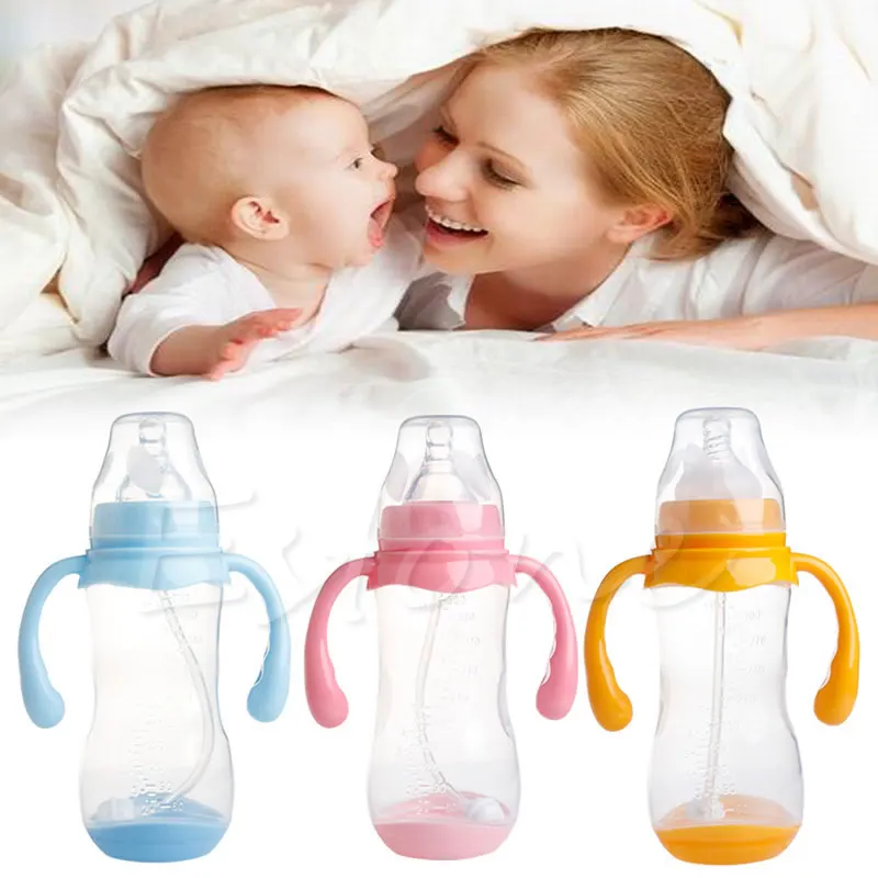 Baby Care Preety широкая шея Антиколиковая детская чашка молочная бутылочка для кормления соска для младенцев 320 мл