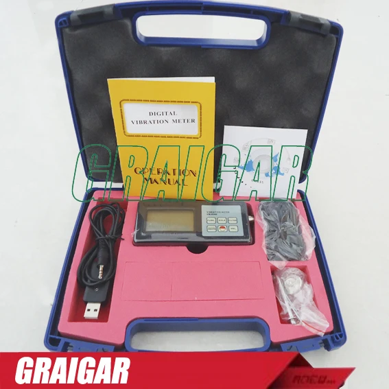 VM6360 Vibration Meter VM 6360 RPM (revolution) 5 100000r/min Frequency