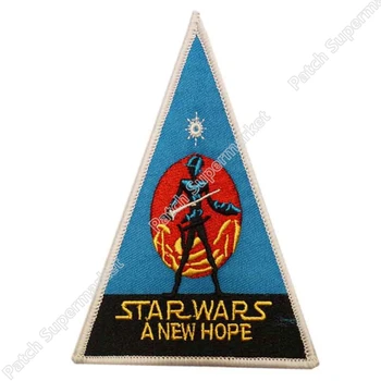 

5" BIG Star Wars A New Hope Uniform TV Movie Series Embroidered IRON ON and SEW ON Cool Patch Badge
