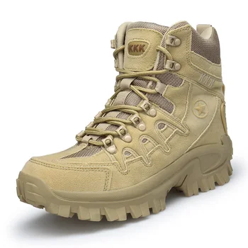 

Military Boots Men Army Botas Mens Coturno Militares Shoes Winter Leather Combat Shoe Man Causal Tactical Cowboy Ankle Boots