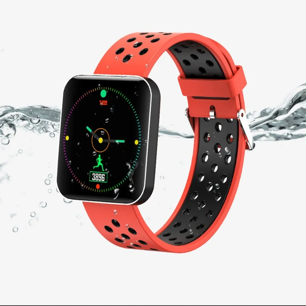 

S88 Multifunction Bluetooth Waterproof Smart Bracelet Sport Display Bracelet Smart Sports Fitness Bracelet Tracker Wristwatches