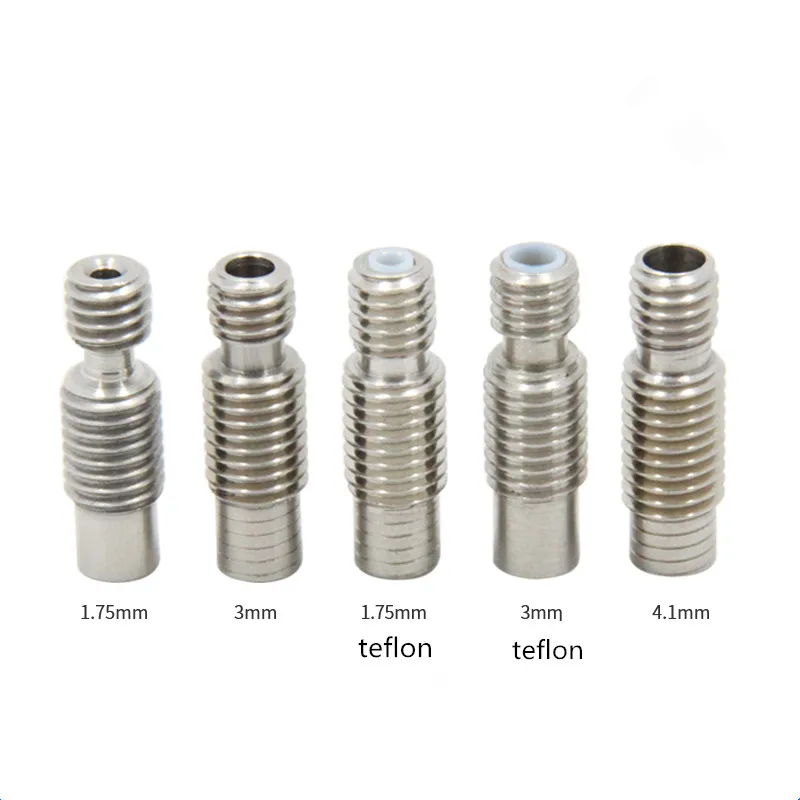 Терморазрыв горловины V6 Hotend J head M7 * M6 22 мм Bowden для нити 1 75 3 отверстие 4 3D