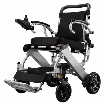 

Ultra light folding aluminum alloy lithium battery electric wheelchair