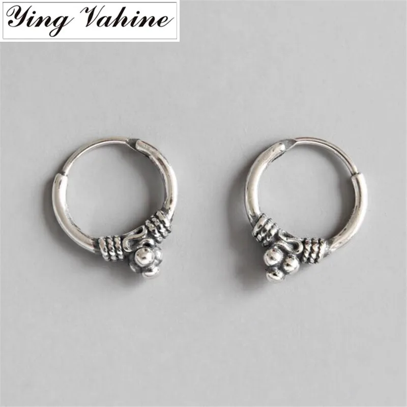 

ying Vahine Earings Fashion Jewelry Vintage Small Beads Stud Earrings for Women orecchini donna 2018