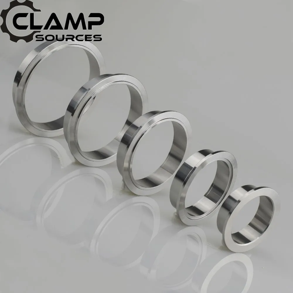 

Top Quality 2" 2.5" 3" 3.5" Inch Auto 304 Stainless Steel V band Male Famale Flange Exhaust Flange 76mm