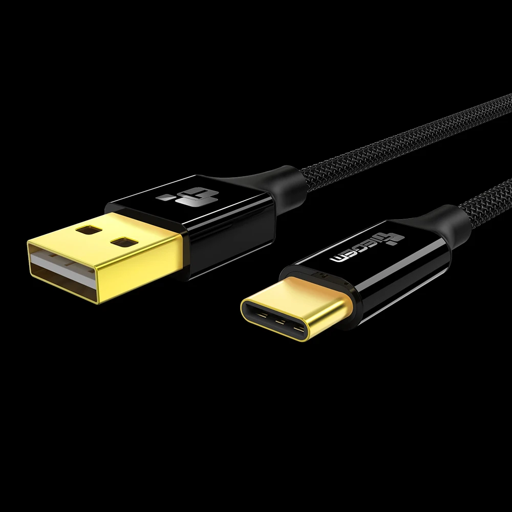 USB кабель типа C Tiegem to A плетеный для быстрой зарядки Nexus 6P 5X Oneplus 2 ChromeBook Charger|cable for|fast