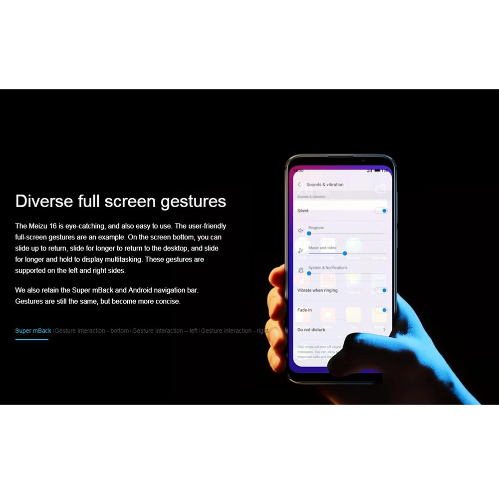 Meizu 16, 6 ГБ, 64 ГБ, мобильный телефон, Meizu 16x6 дюймов, Восьмиядерный процессор Snapdragon 710, Android, 20 МП, отпечаток пальца, 4G, полноэкранный, глобальная ПЗУ, телефон