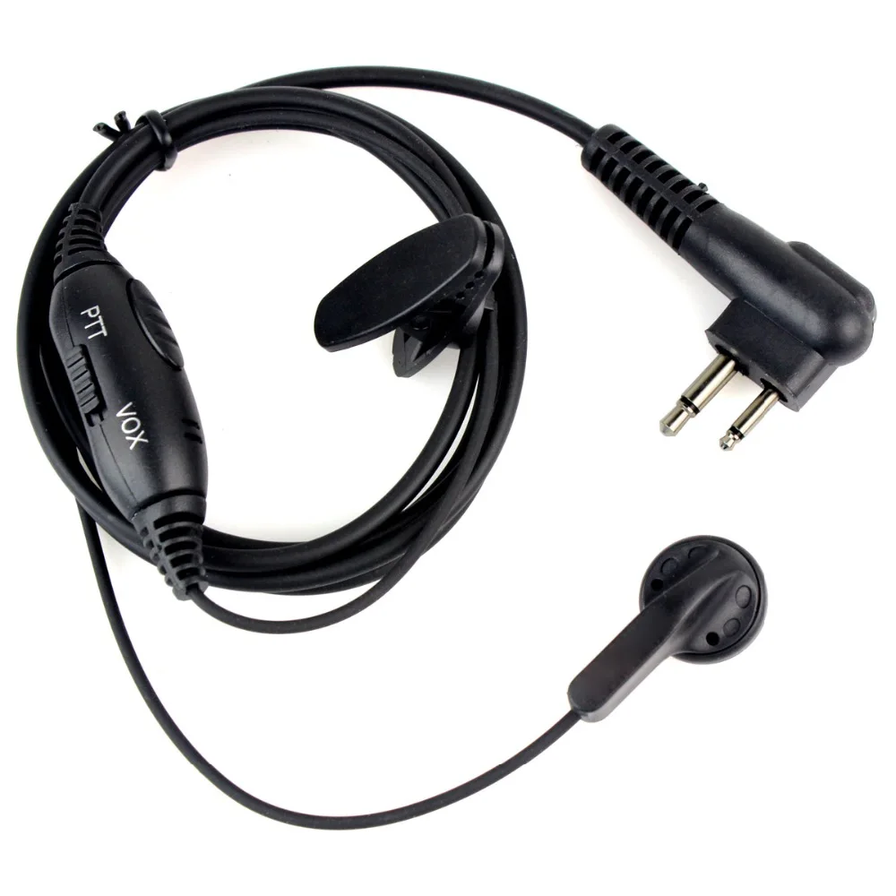 

New 2-Pin PTT/VOX Switch Headset Earpiece for Motorola CLS1410 CLS1110 CP GP