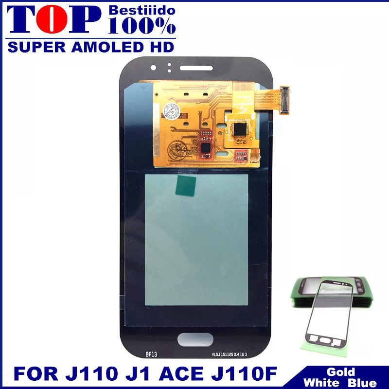 ЖК-дисплей с регулировкой яркости для samsung Galaxy J1 Ace J110 SM-J110F J110H сменный сенсорный