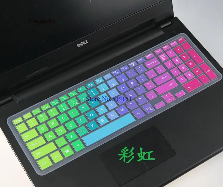 15 дюймовая Защитная крышка для клавиатуры ноутбука Dell inspiron 5000 5568 15CR 15cr 4528b Vostro 3559