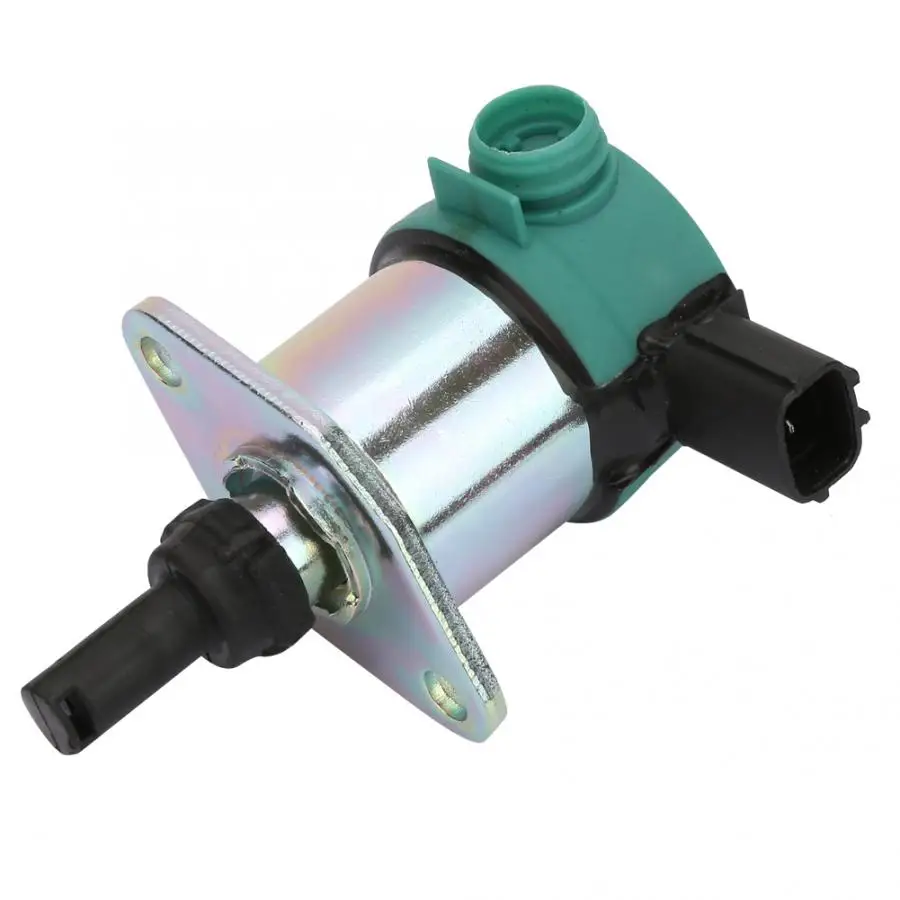 12V выключенным двигателем Электромагнитная сменная деталь комплект подходит для экскаватор kubota 17208-60016 соленоидный выключатель
