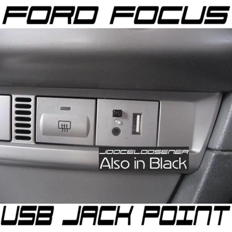 JXLCLYL USB Dash Connection Module Point Custom MP3+3.5mm Jack For Ford Focus