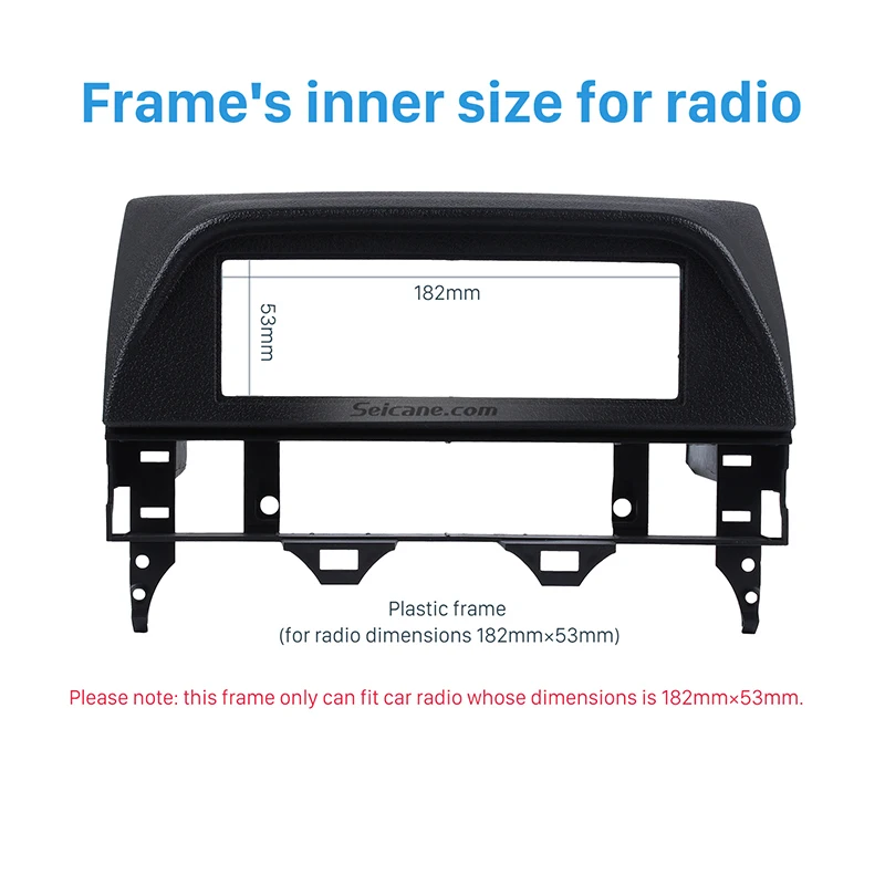 Seicane One Din Автомобильная Панель рамка аудио стерео приборная панель комплект для переоборудования 1 Din для Mazda 6 Atenza 2002 2003 2004 2005 2006 2007 автомобиля